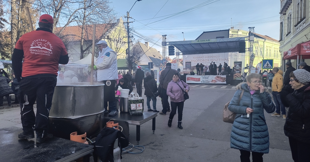 Családias hangulatú disznótoros fesztivál